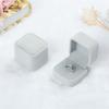 Packaging Box Square Ring Holder Box Storage Organizer Earring Display Case Ring Box Jewelry Box
