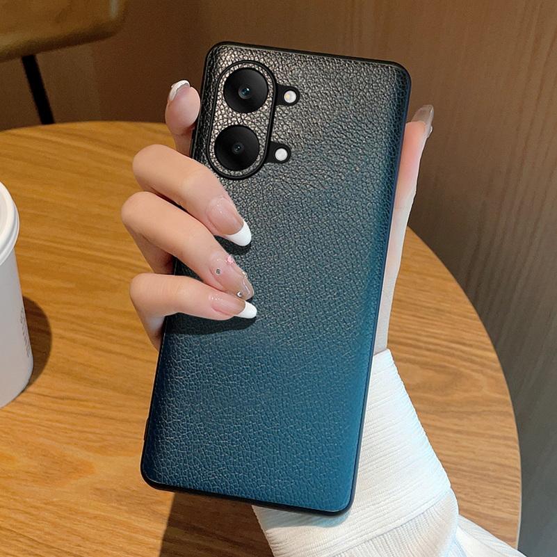 Приятный на ощупь Однотонный кожаный чехол с личи для Xiaomi Poco X8 Pro Max POCO X8 Pro F8 Ultra M8 Pro F7 Pro F6 Защитная крышка для объектива