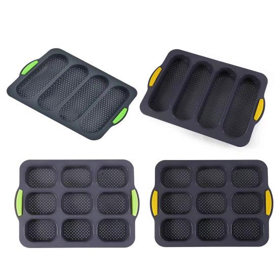 Silicone Baguette Mold Non-Stick Bread Baking Tray High Temperature Resistant Kitchen Baking Accessories