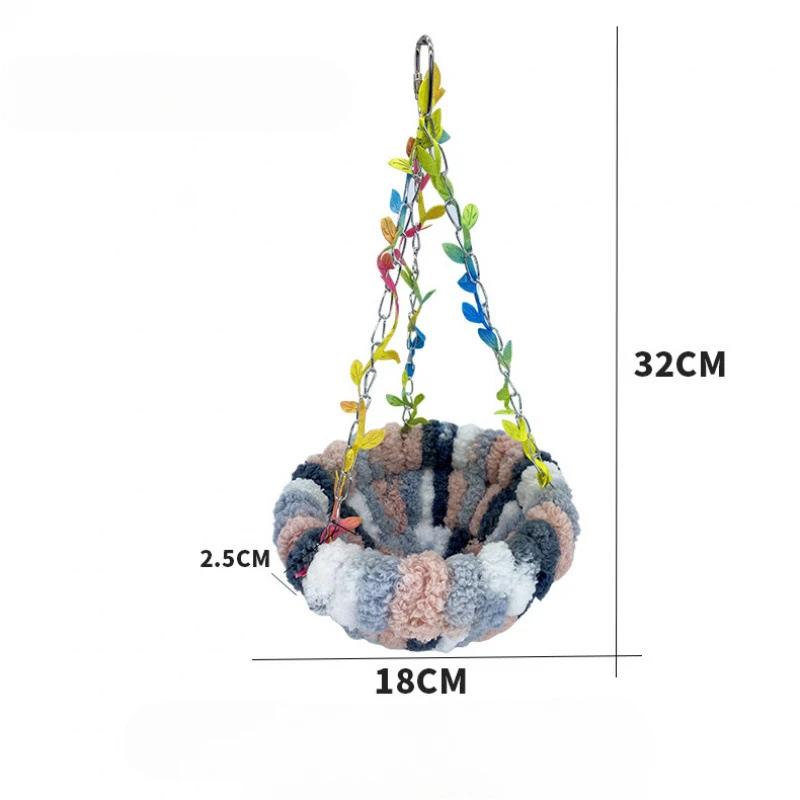 15/17 см Кукла Лабубу Гамак-качели Красочные Подвесные Аксессуары для кровати, Качели для куклы Лабубу Простая уличная игрушка для виниловых кукол Аксессуары для игровой площадки