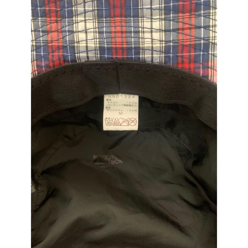 Б/у ведровая шляпа THE NORTH FACE в клетку с ремешком для подбородка NNO1324 размер M