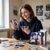 92 шт. Горячие K-pop кумиры Stray Kids Коллекционные карточки Стикеры Фотооткрытки Высокой четкости Карты Фанаты Поддержка Подарки L.N LOMO Для детей Развлекательные