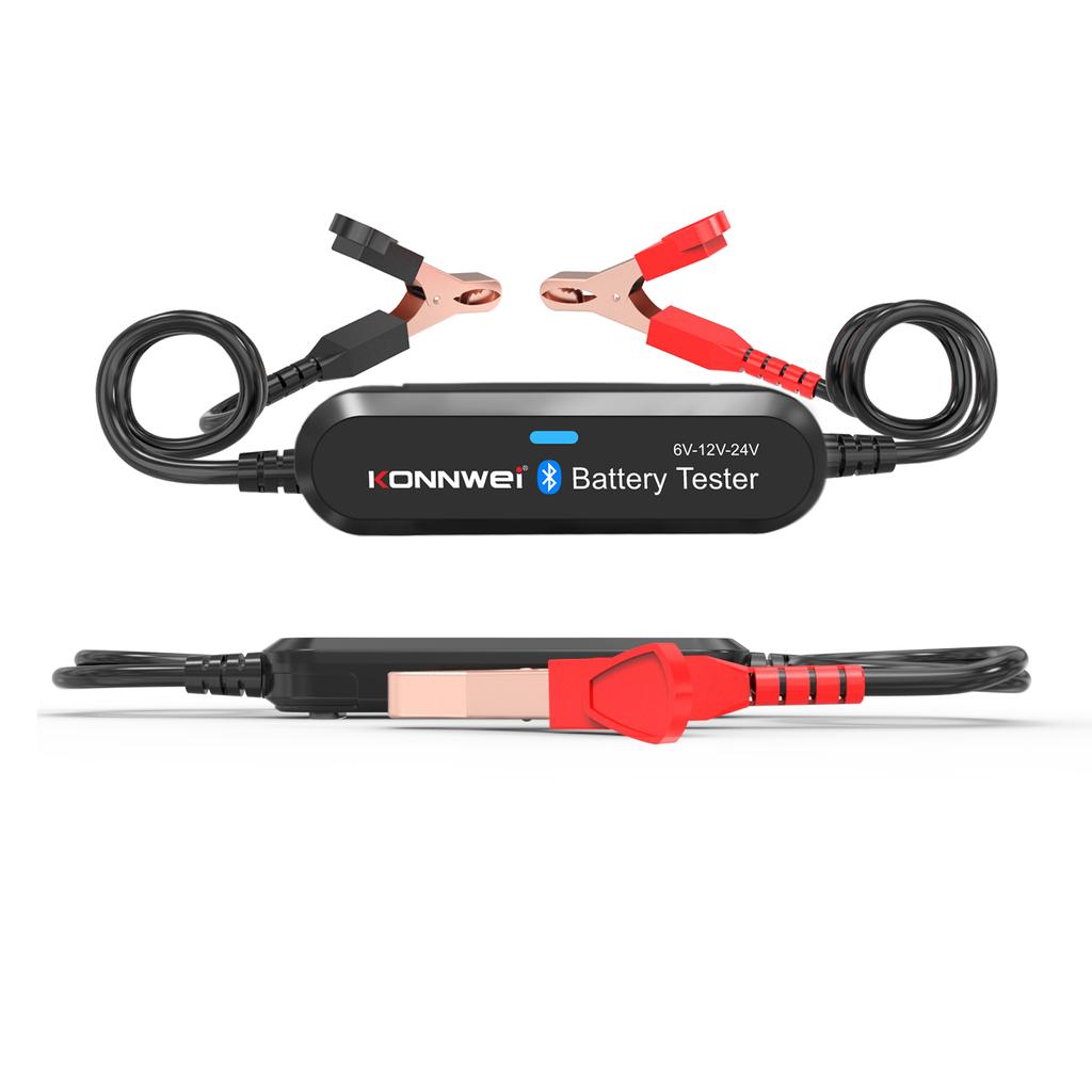 KONNWEI BK200 Bluetooth 5,0 автомобильный мотоцикл грузовик тестер батареи 6 В 12 В 24 В анализатор батареи 2000 CCA зарядный инструмент для проверки проворачивания