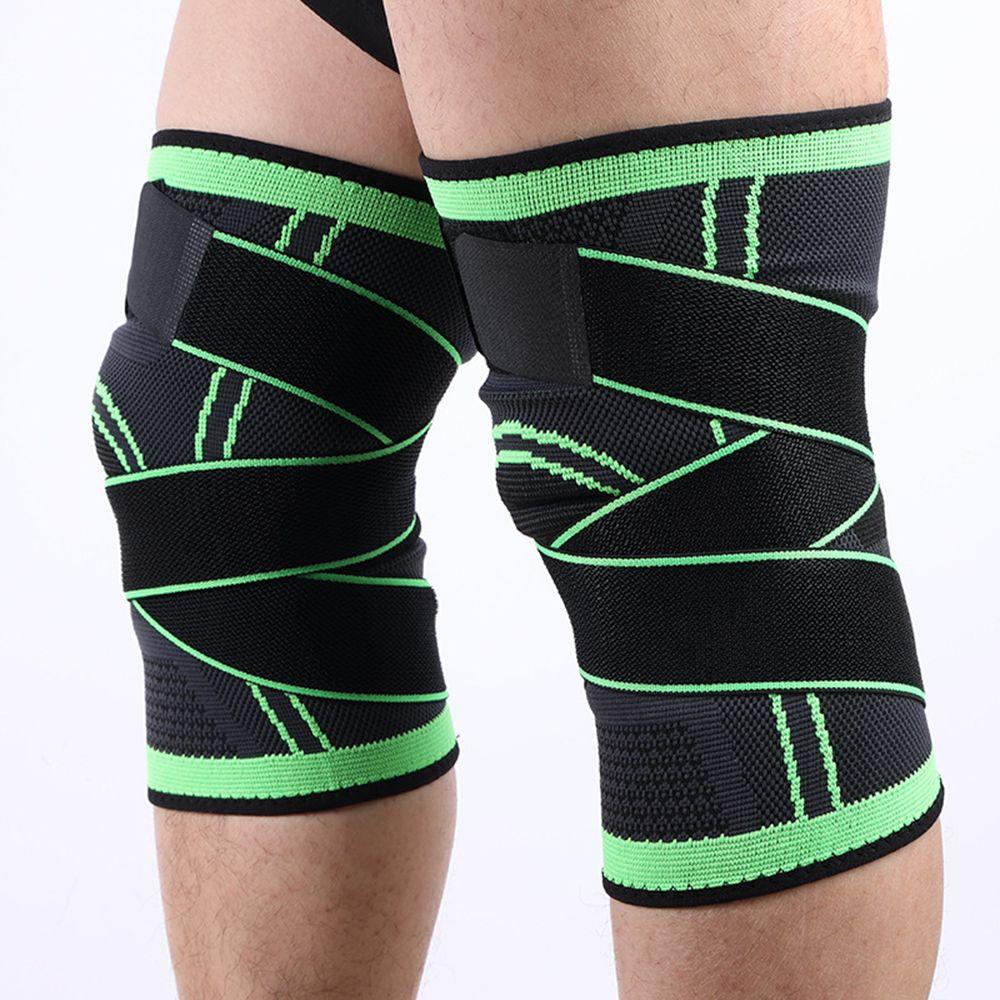 Male Nylon Protective Adult Elastic Knee Pad Compression Knee Pad Knee Sleeve Sports Knee Support