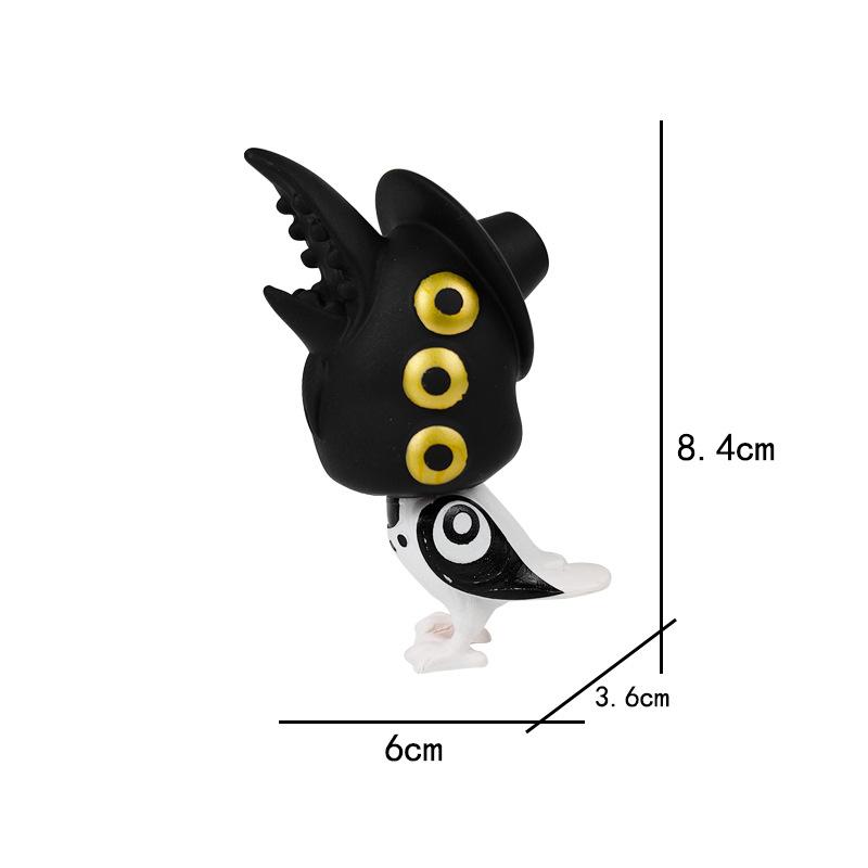 10 шт. Kpop Фигурка Охотников на демонов ПВХ Модель Аниме Фигурка Коллекция Статуэтка Украшение для стола Куклы Детские игрушки Подарки на Хэллоуин