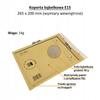 E15 BROWN bubble envelope x100pcs