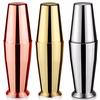 Golden Boston Double Shaker Барные инструменты Высококачественные шейкеры для коктейлей из нержавеющей стали
