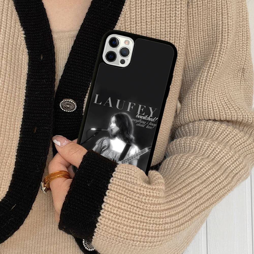 Singer L-LaufeyS For IPhone 11 12 13 14 15 16 17 Pro Max Plus TPU+PC Shockproof Back Phone Cases