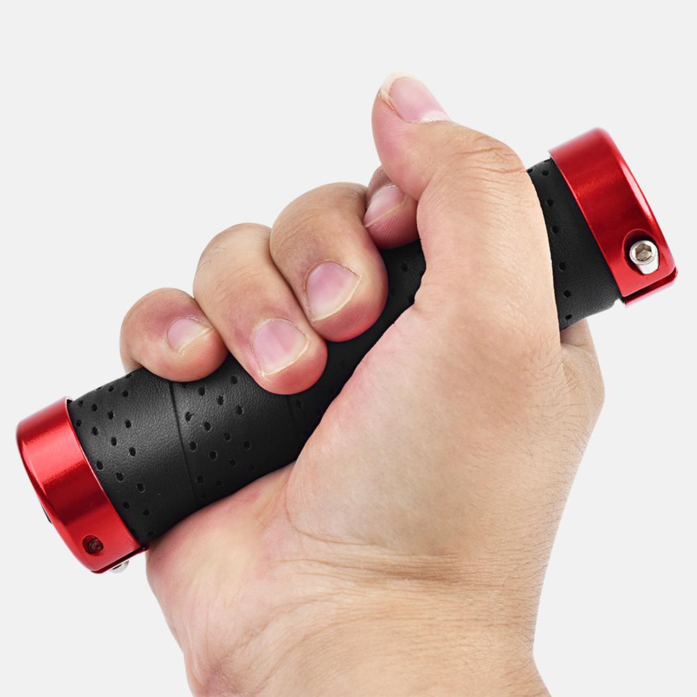 1 Pair Bicycle Grip Cover Mountain Bike Winding Type Bilateral Locking Non-slip Grip Cover