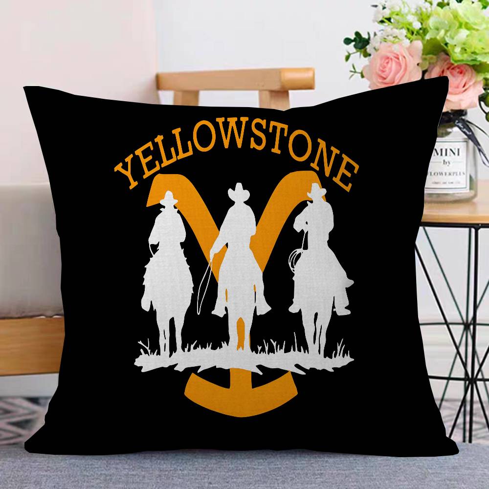 Yellowstone Dutton Ranch Pillow Cover for Bedroom Room and Living Room Sofa Decorative Cushion Cover