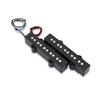 2Pcs Open Bridge Pickup for 5 String Jazz Bass JB Electric Bass Guitar