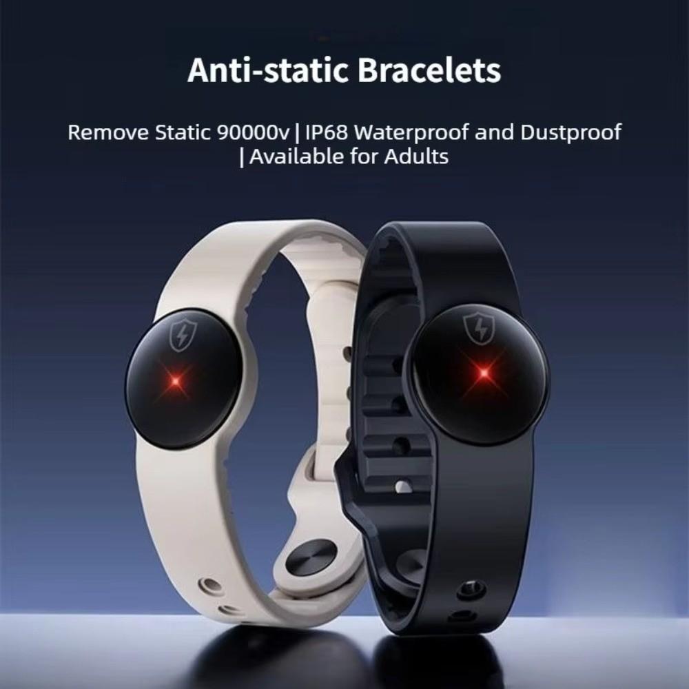 Adjustable Silicone Anti-static Bracelets Wireless Body Static Bracelet Adult Universal