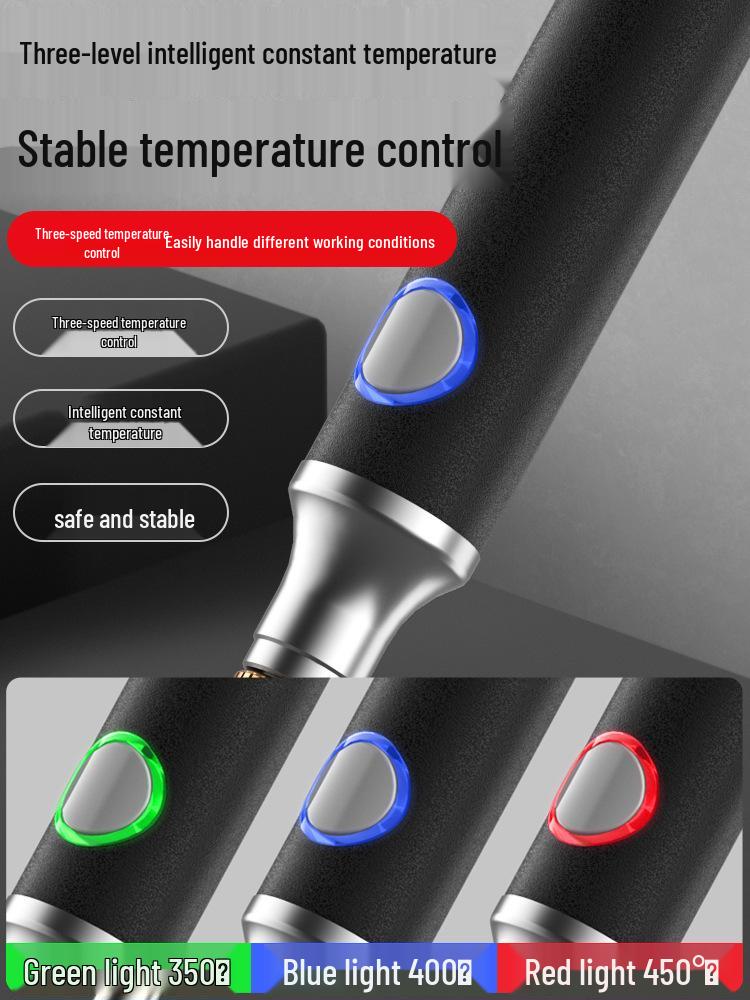 Беспроводной USB-паяльник Delixi Electric - Компактный бытовой инструмент для пайки и сварки