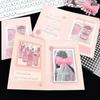 10Pcs Cute Korean Kpop Photocard Holder 3-inch Photocard Back Card Foldable Card Holder Decor Paper Board DIY Packing Material
