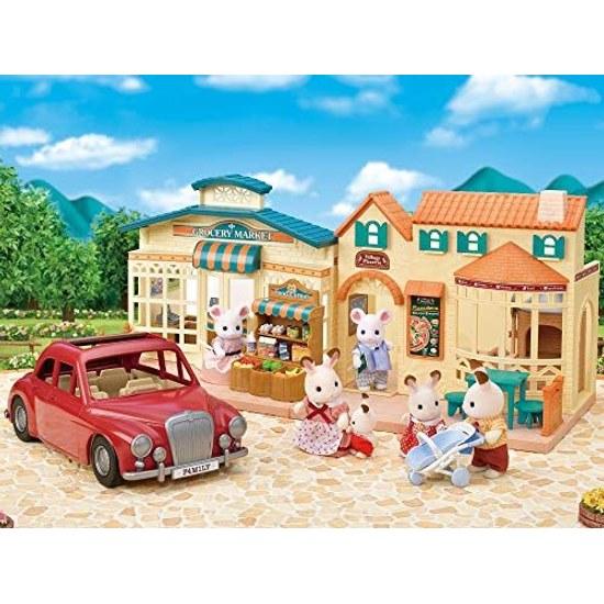 Sylvanian Families Vehicle Fun Outing Family Car V-05 ST Mark Certification Ages 3 Up Toy Dollhouse EPOCH