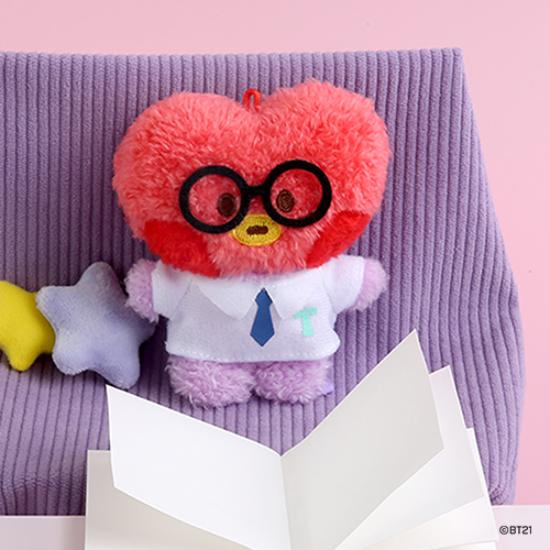 BT21 Брелок для ключей Minini Plush PREPPY ver.