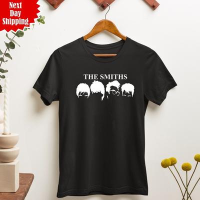 Футболка Smiths Silhouette с принтом, музыка рок-группы, смешной подарок, новинка, топ