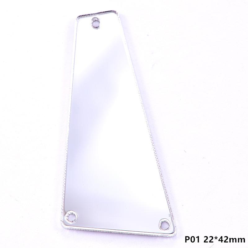 Акриловая ручная шовная дрель, зеркало специальной формы с плоским дном, сделай сам, украшение одежды, ювелирные изделия, зеркальные аксессуары, шовная дрель