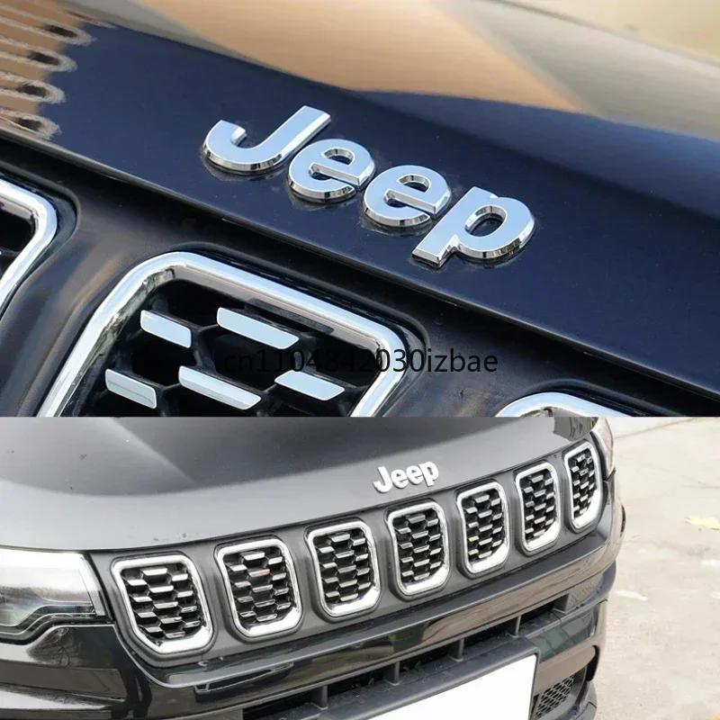 Car Front Hood Emblem Side Trunk Sticker Badge for JEEP Renegade Grand Cherokee Wrangler JK Compass Commander Patriot Liberty AJY1