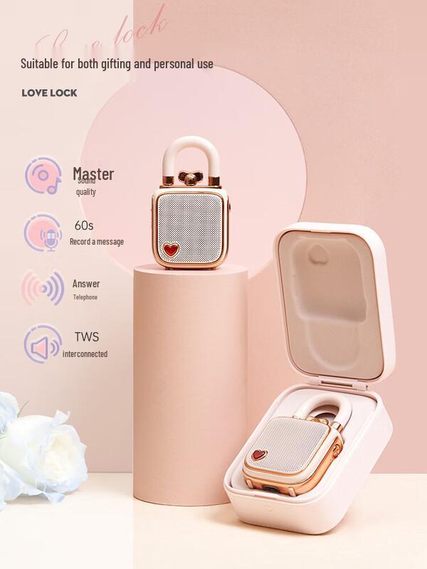 Divoom LoveLock Mini Bluetooth Speaker