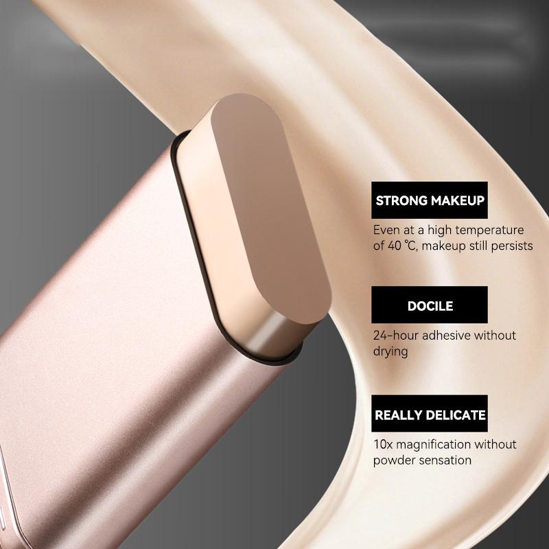 Clear and Moisturizing Foundation with a Natural Glow, Hydrating, Bling, Radiance, Thin and Lightweight Double-Ended Makeup Foundation