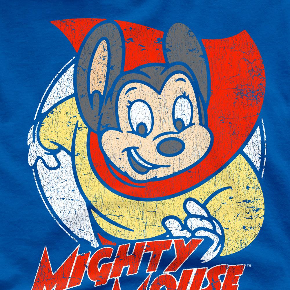 Mighty Mouse Мужская футболка Mighty Circle