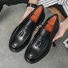 Fashion Spring Tassel Loafers Men's Casual Shoes Fashion Thick Bottom Formal Shoes for Men Luxury Brand Dress Moccasins Business Shoes