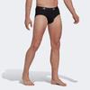 adidas Комплект нижнего белья Active Flex с логотипом и треугольным принтом, 3 пары мужского нижнего белья, черный GB0807