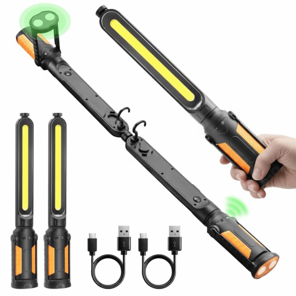 Magnetic Base Mechanic LED Work Light 4400mAh Rechargeable COB Charging Light Portable Use