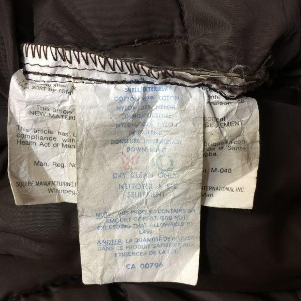 Винтажное канадское пальто-дафлкот 80-90-х годов The Canadian Duffle, верхняя одежда, толстая куртка на пуху, M-L, бежевый(ИСПОЛЬЗОВАЛ)