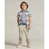 Polo Kids Madras Indigo Cotton Short Sleeve Shirt Cwpowovt6820359999