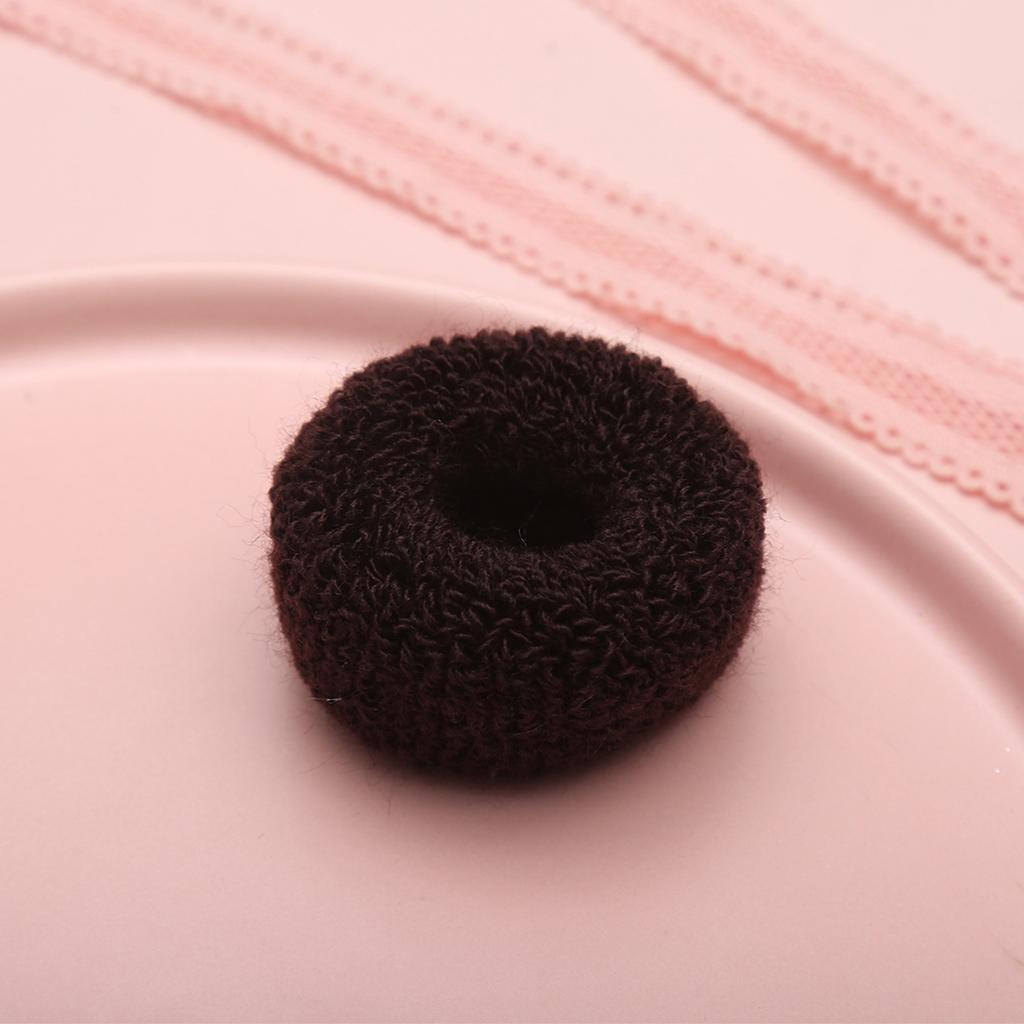 Pack Terry Cloth Cotton Elastic Stretchy Fuzzy Wide Thick Hair Ties Scrunchies  Ring Loop Hair Holder Hair Accessories for Women