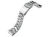 20mm Metal Watch Band Stainless Steel Hexad Oyster Bracelet V Clasp for Seiko SUMO SBDC049 and Others SBDC031, SBDC033,