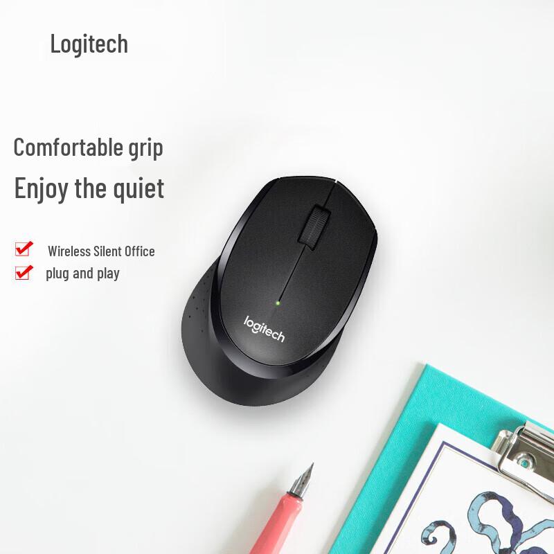 Logitech Беспроводная бесшумная мышь M330