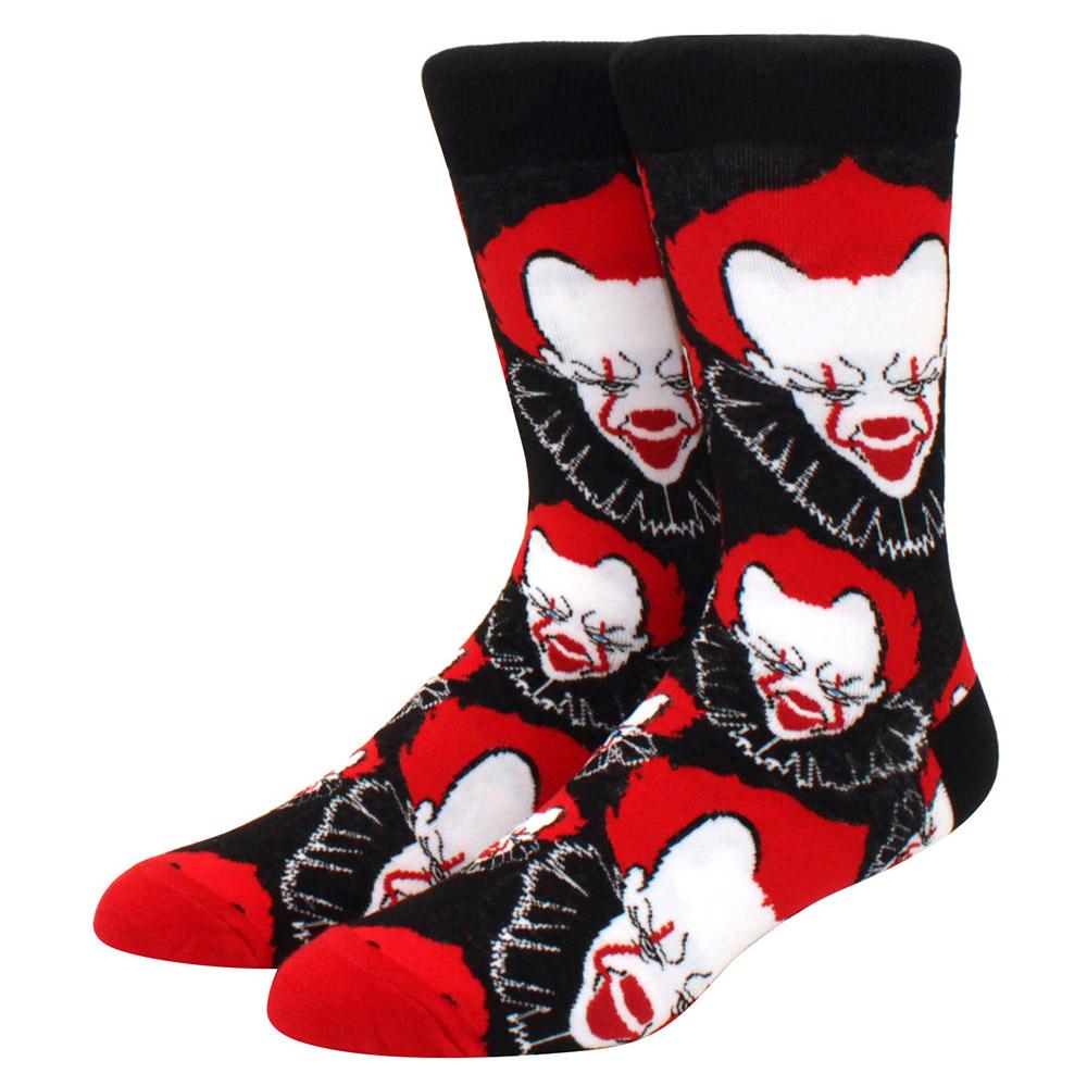 New Happy Mens Socks Women Novelty Cartoon Sock Combed Cotton Funny Men's Big Size Crew Harajuku Hip Hop Thick Long Socks