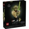 LEGO Star Wars Бюст Йоды Игрушка-конструктор Космическая Битва для Детей и Взрослых Коллекционный Блок 75438