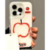 Graffiti Red Lines Suitable for Apple 16 Promax Mobile Phone Case IPhone 15 Women 14 High-end Sense 13 Anti-fall