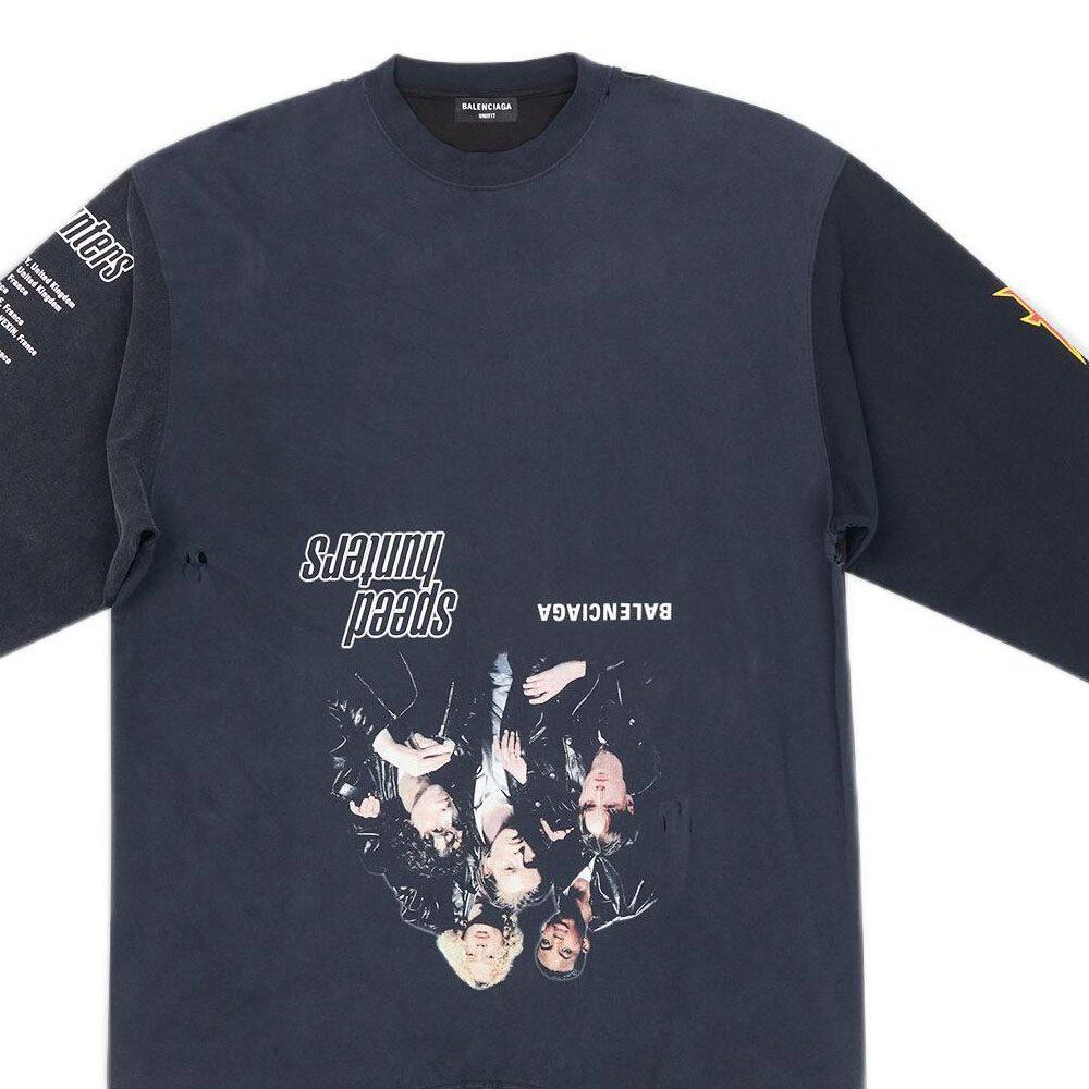 Balenciaga Перевернутая футболка 698155TMVC91000