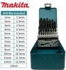 Makita DIN338 Drill Bit Set of 25 with Twist for Metalworking Case, Drill, [Used]
