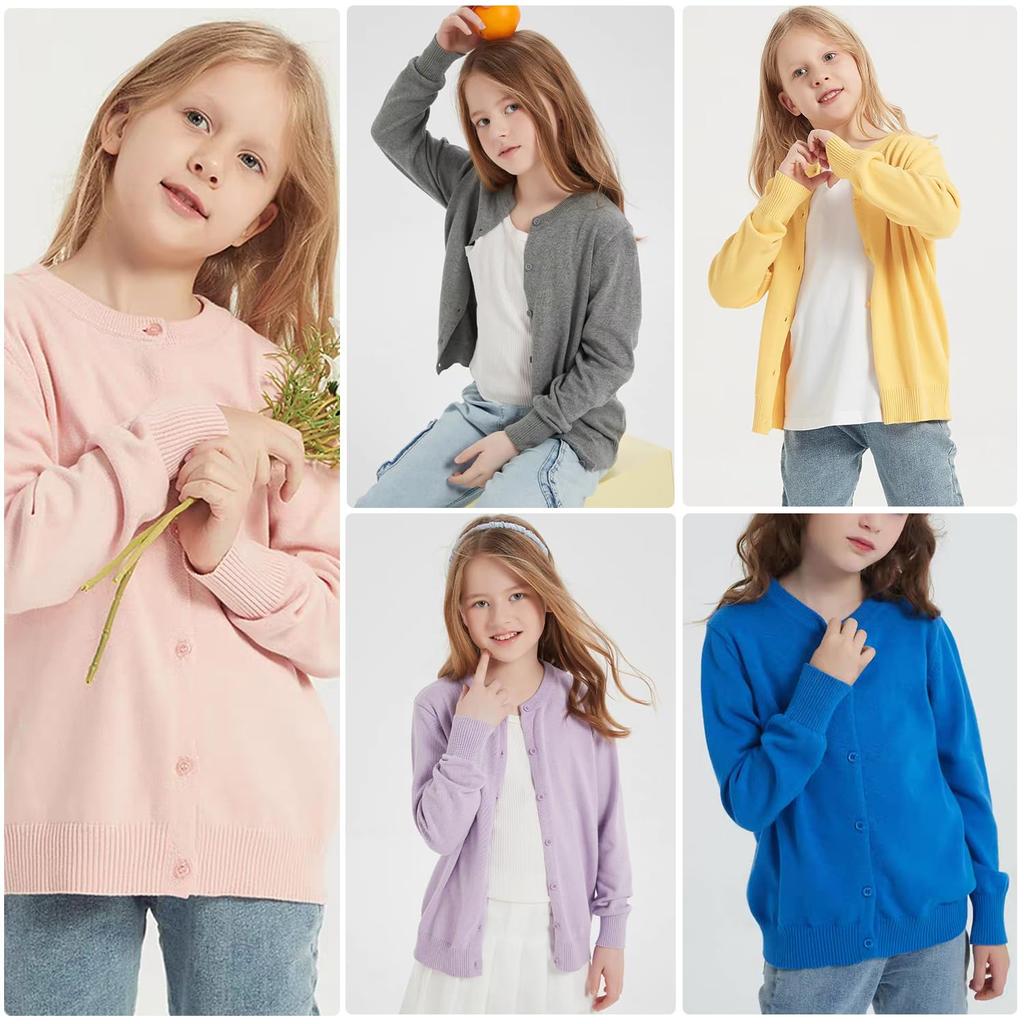 Дети Мальчики и Длинный Крючок Школа Холодный Однотонный Школьный Размер 150 Chéris Детский Кардиган, Девочки, Вязаный, Рукав, 100% Хлопок, Горловина, Детский Свитер, Пальто,