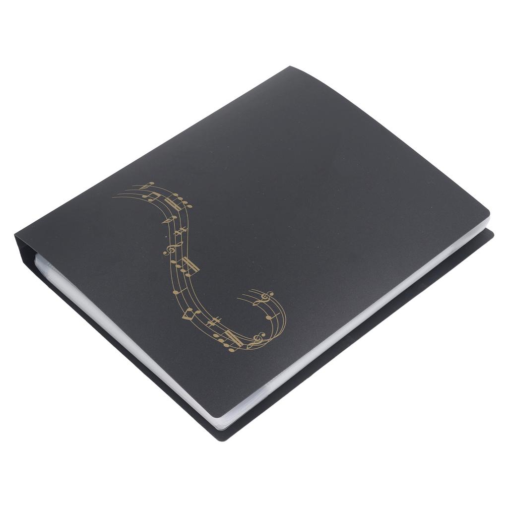 Папка для нот PP емкостью 60 страниц, держатель для хранения бумаги с возможностью записи нот