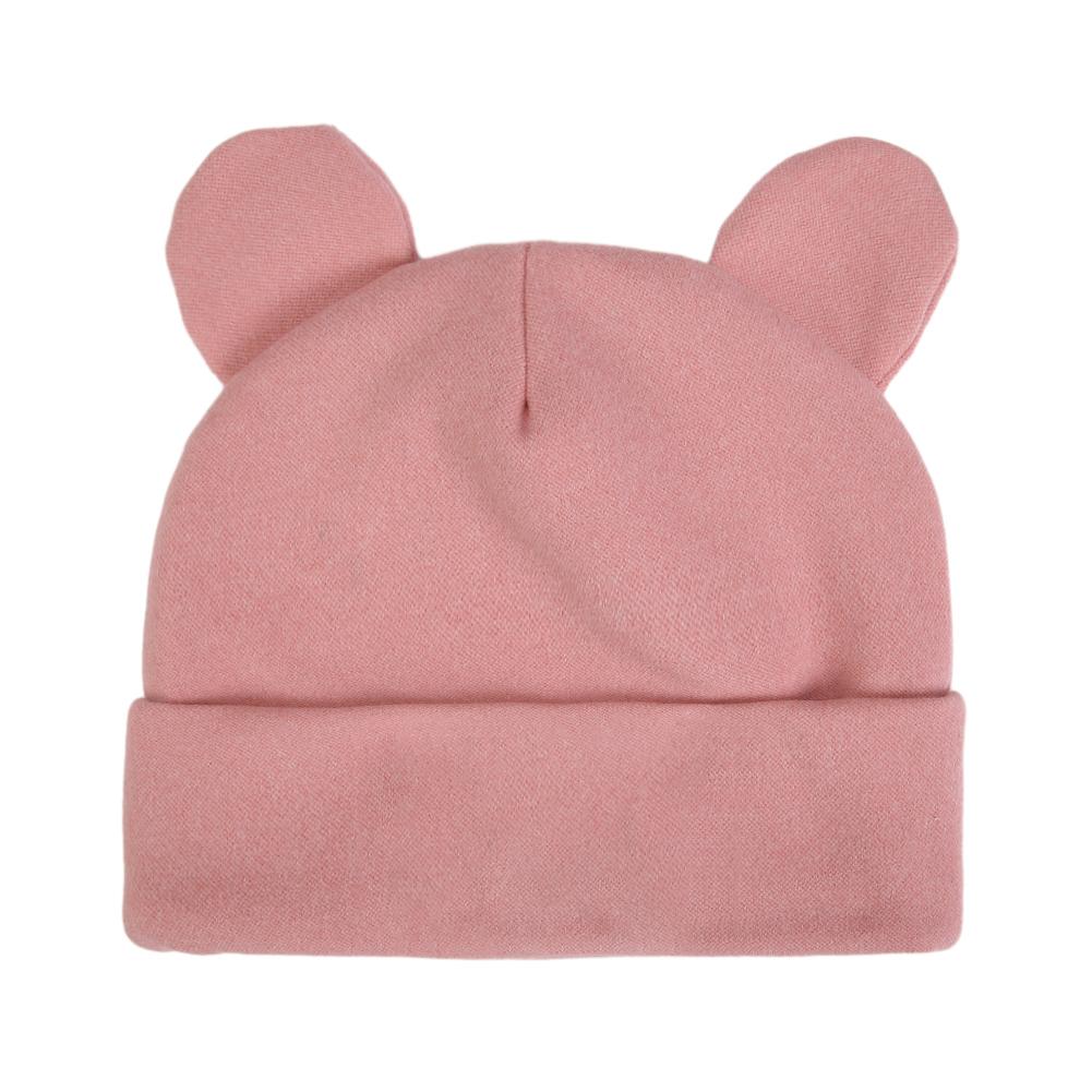 Cute Bear Ear Baby Turban Hats Autumn Winter Newboorn Boys Girls Faux Cashmere Caps Beanies Infant Bonnets Kids Warm Headwraps
