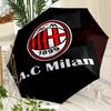 A-AC Milan Umbrella with Automatic Open/Close & Self-8-Rib Heavy-Duty Umbrella, Compact Travel Umbrella Suitable for Outdoor