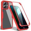 Protective Case for iPhone 16 - BOOLING - Red - 360° Protection - Rigid - Reinforced Edge