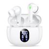 Earphones Bluetooth Wireless Earphones Bluetooth Earphones Bluetooth Cheap YEAHYO Bluetooth Earphones LED Display Noise Canceling Long Playback