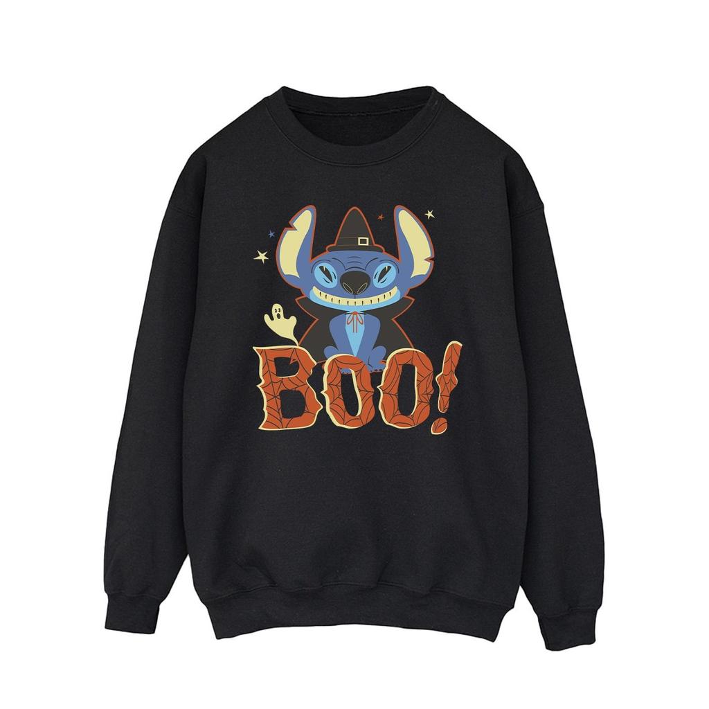 Disney Mens Lilo & Stitch Boo! Sweatshirt
