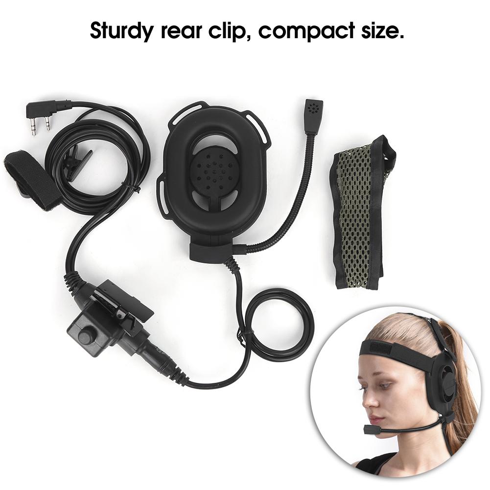 Гарнитура U94 HD01 PTT с военными наушниками и микрофоном, подходит для двухсторонней радиостанции Baofeng UV-5R BF F8HP BF V6