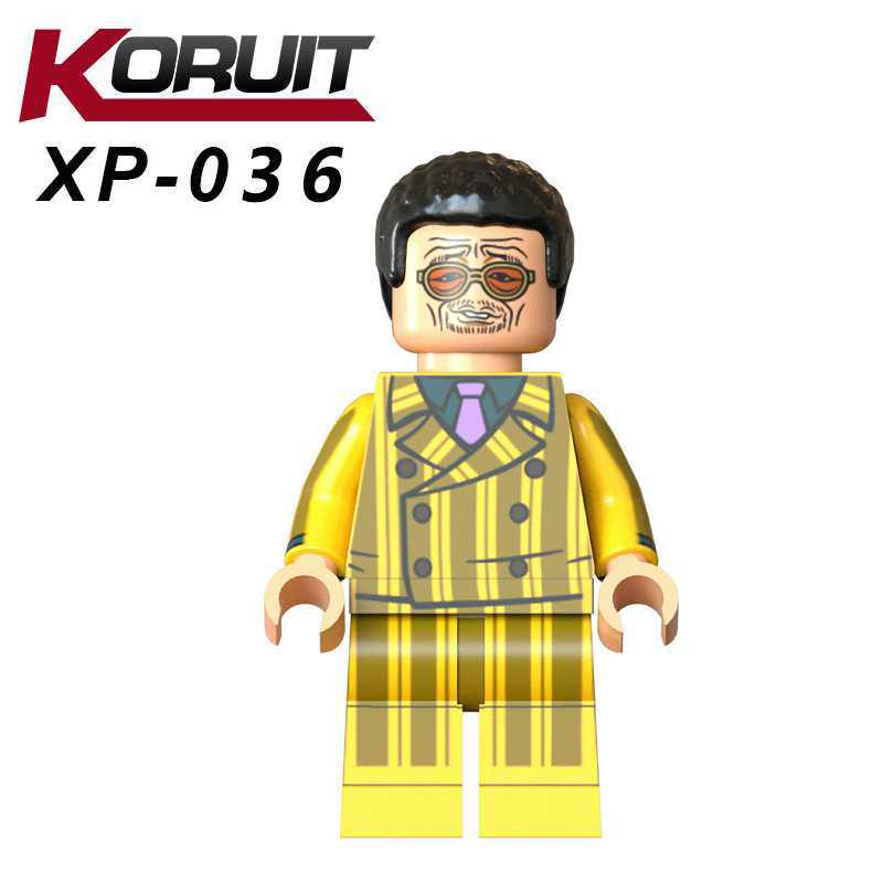 One Piece Minifigure Building Blocks Small Particles Toy Anime Character Model Collection Figure