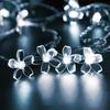 Warm White Cherry Blossom Solar Lamp Waterproof LED Solar Light Solar Flower String Lights  Pathway