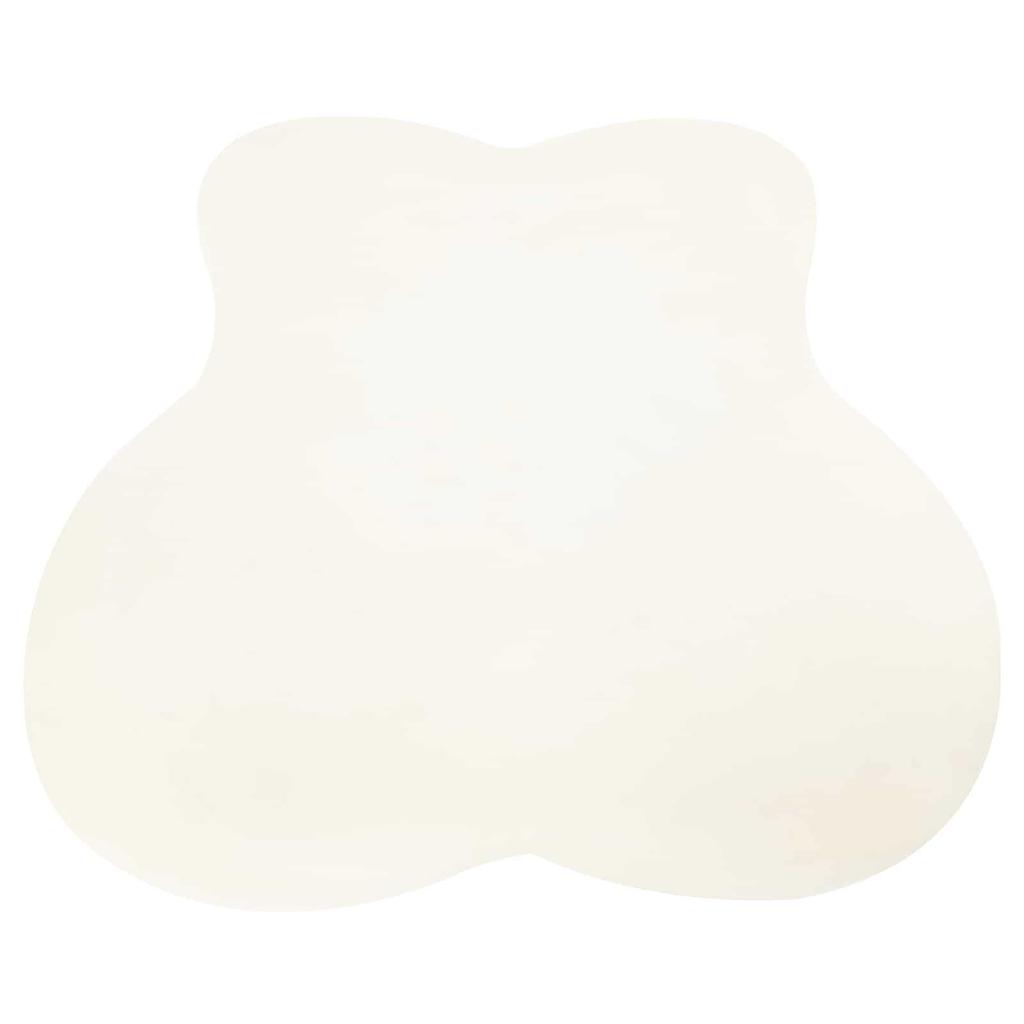 Back Cushion Black Memory Foam 40 x 40 x 11 cm